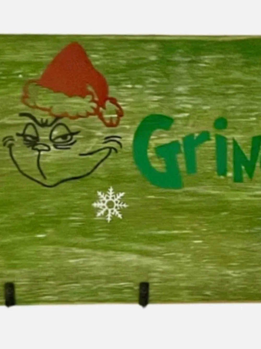 Merry Grinchmas Stocking Holder - Stocking Hanger - Grinch